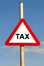 tax sign