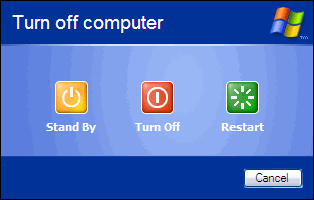 Windows Shut Down Screen